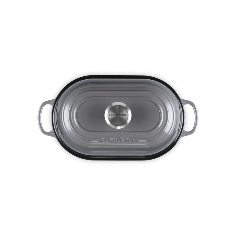 Le Creuset Signature Cast Iron Oval Bread Oven, 11.5 In., Oyster