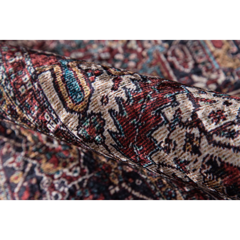 Oriental Indoor Rug, Rectangle 3'6" x 5'6"