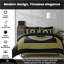 Polyester Geometric Duvet Cover Set with Pillowcases-119698031-119698026