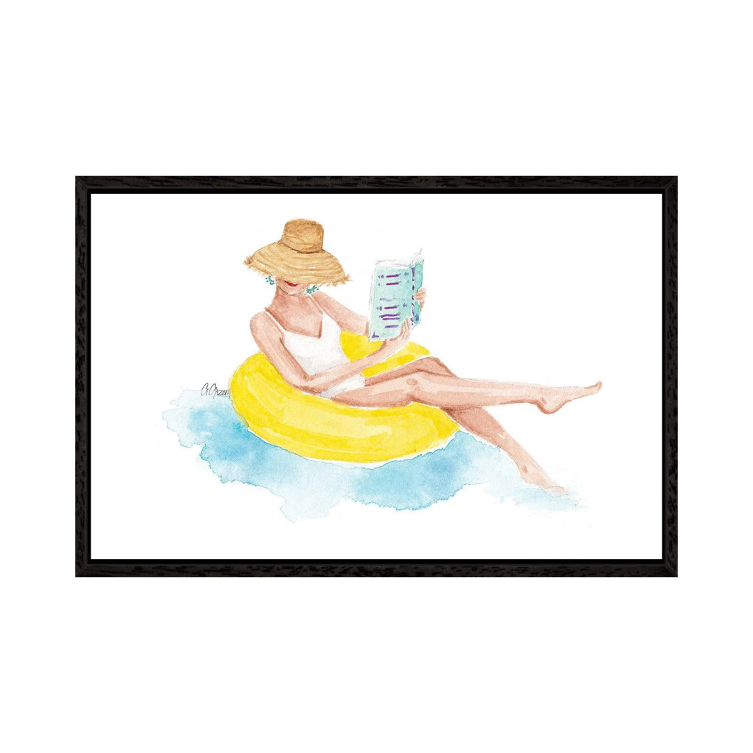 Pool Time von Style Of Brush - Gallery-Wrapped Canvas GiclÃ©e