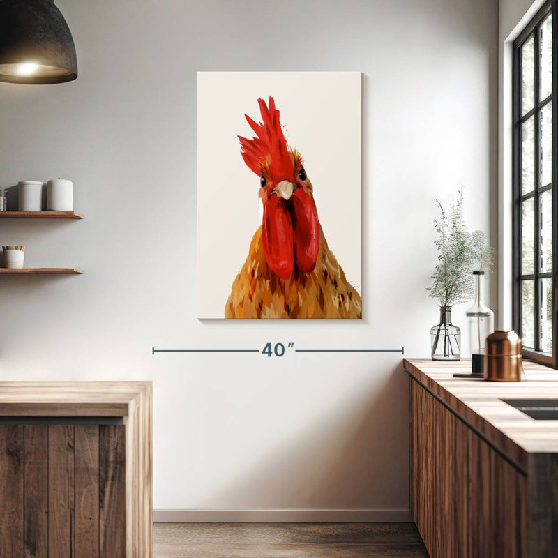 Brampt Chicken Or The Egg, 39" H x 26" W