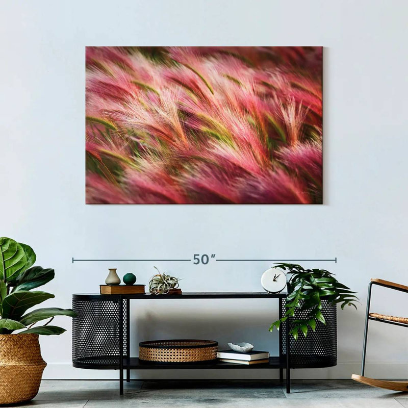 Foxtail Barley, 30" H x 45" W