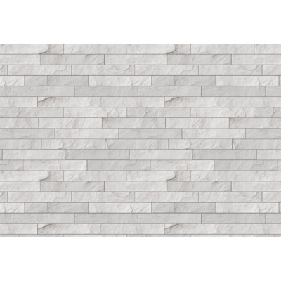 Papier peint brique pelez et collez