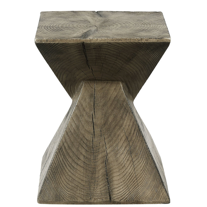 Table d'appoint Natural Style, Chêne patiné