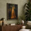 Golden Light Through Forest Scandinavian - Wrapped Canvas-830529237-830529240
