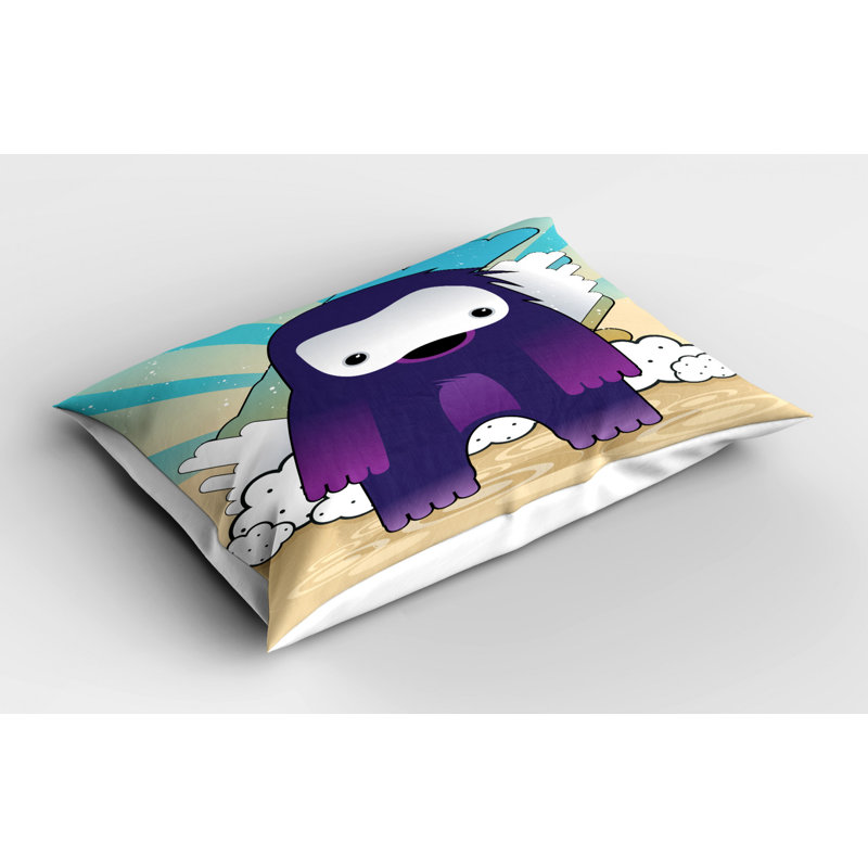 Monster Polyester Sham Set, Twin