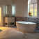 72'' x 35.375'' Freestanding Acrylic Double Ended Bathtub with Wide Rim,  - Available in Glossy White/Black, with 5 Finish Options for Trim