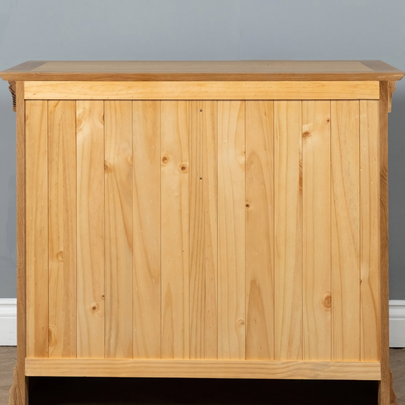 Shinnick Solid Wood 139 cm W Chest of 7 Drawers