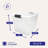 Homz Plastic Storage Tub & Tote