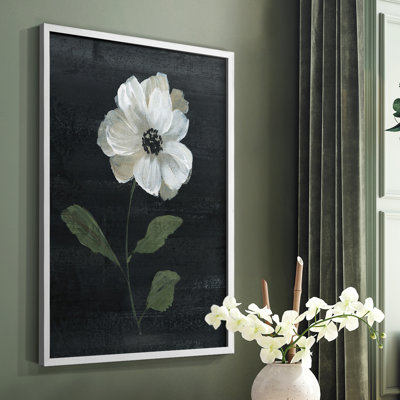 Country Botanical I, reproduction encadrée - bois massif