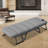 3 in 1 Folding Bed with Mattress, Portable with 6 Adjustable Positions, Foldable Hideaway Cot-64715175