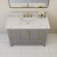 Meuble-lavabo simple 48 po avec comptoir