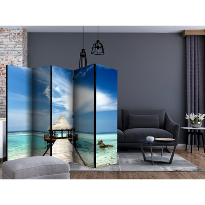 Gendron 172cm H Folding Room Divider