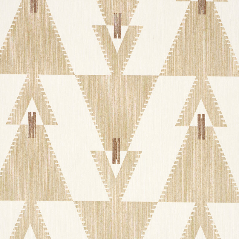 Schumacher x A Rum Fellow Kalido Wallpaper, Oat