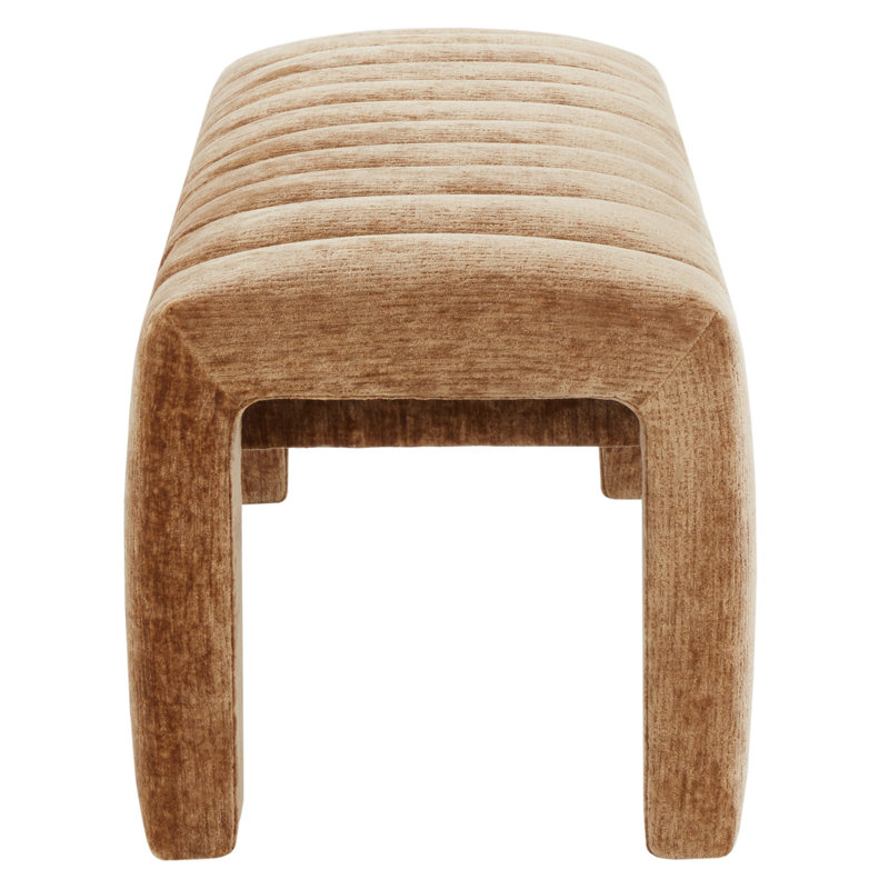 Bellisima Upholstered Bench, Amber Chenille