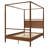 Solid Wood Canopy Bed Frame Four Posters Bed
