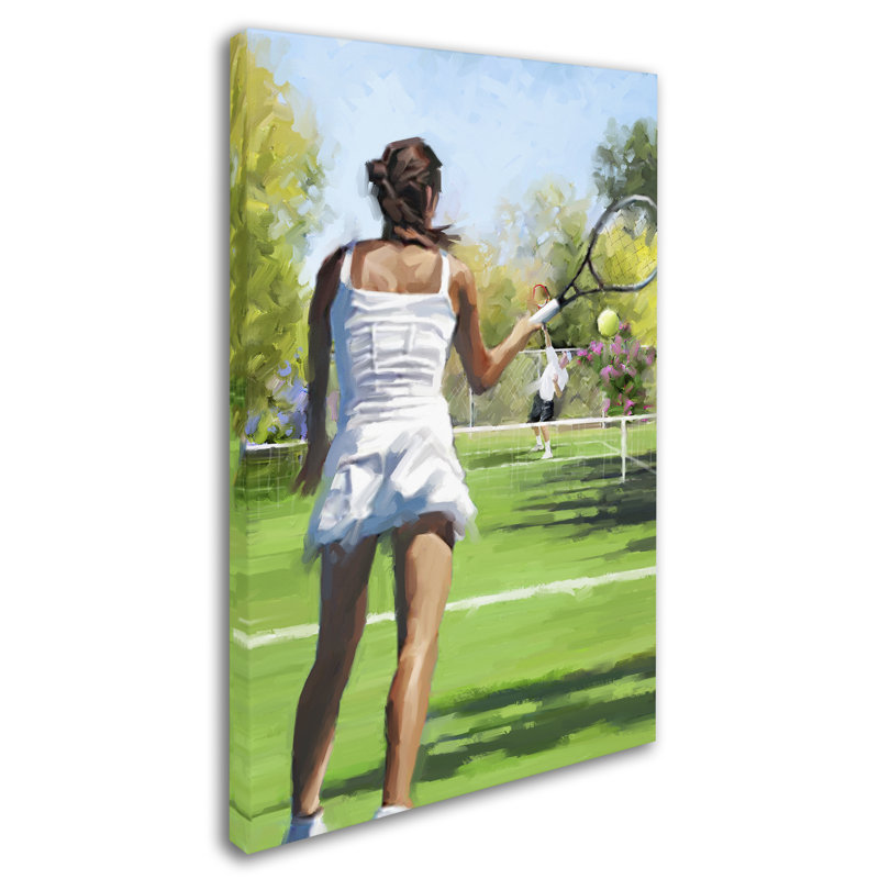 «Armand Tennis Tennis» par Armand, H 47 po x l 30 po x P 2 po