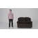 62'' Microsuede Manual Reclining Loveseat Sofa, 2-Seater Recliner Couch with Skin Friendly Upholstery