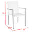 Chaise de patio empilable Rory-281222600