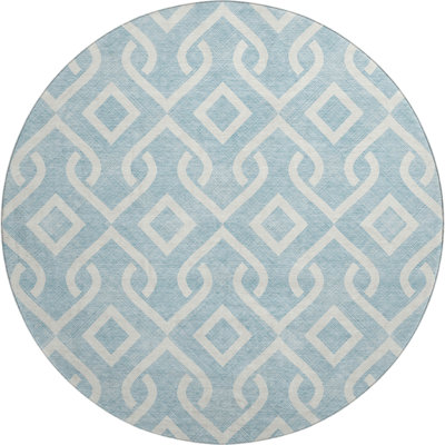 Premium Machine Washable Cerrito Sky Rug