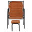 Fauteuil d'appoint avec repose-pieds pour le salon-1696148259