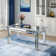 Andreja Rectangle 160Cm L x 90Cm W Glass Dining Table