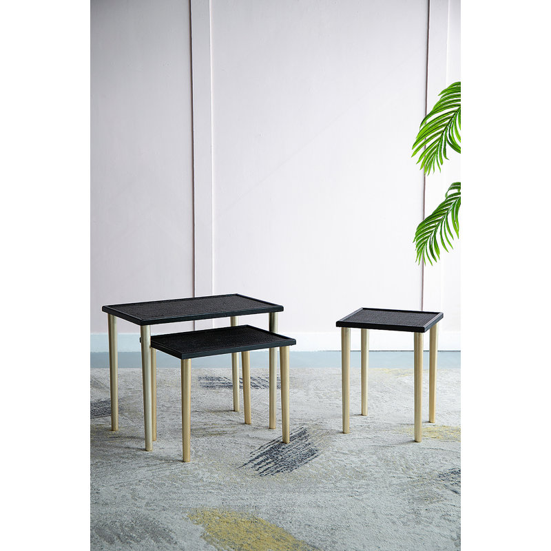 Ensemble de 3 tables d'appoint
