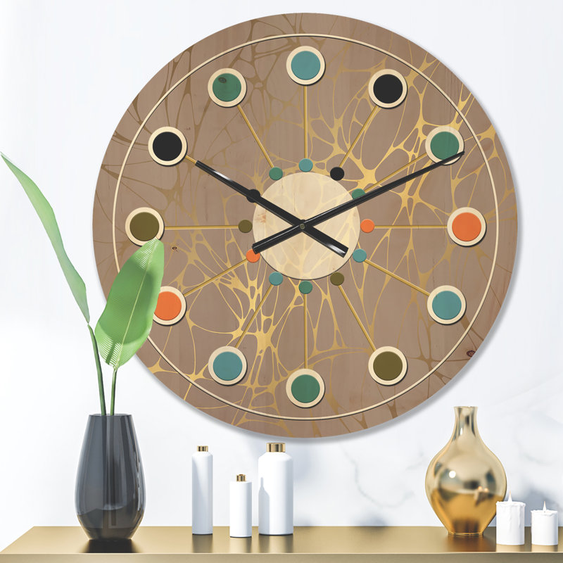 Horloge murale Marble Design II, Moyen