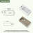 14.6" x 7" Rectangular Ceramic Wall Mount Small Vessel Sink Wall Hung With Left Side Faucet Mount In White
