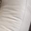 Fauteuil inclinable manuel Larus, accoudoirs coussinés, similicuir blanc cassé-117559241