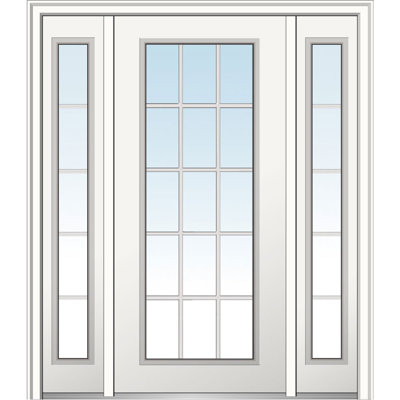 81.75'' Steel Front Entry Doors