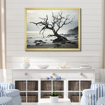 «Beach Tree Photo Serenade», reproduction d'art sur toile