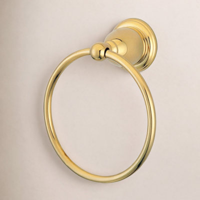 Kingston Brass Heritage Towel Ring