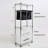 Laundry Hamper 3 Tier Laundry Sorter With 4 Removable Bags For Organizing Clothes, Laundry, Lights, Darks, Three Hooks