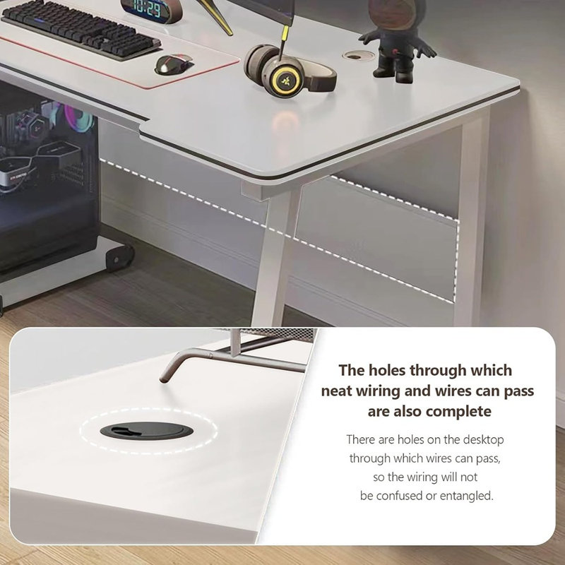 Bureau de jeu d'ordinateur pour table d'écriture Art Modren