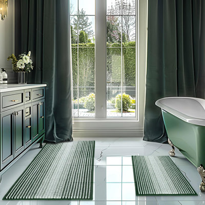 Soft Shaggy Absorbent Non-Slip Bath Mat
