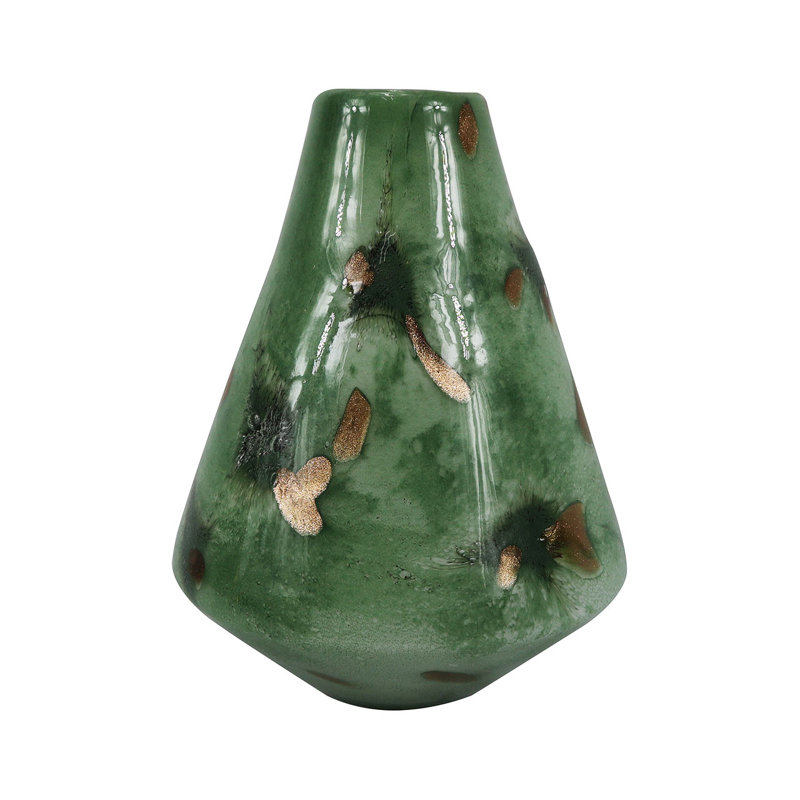 Glass Handmade Vase For Living Room Furniture, Luxury Decoration Handmade Vase