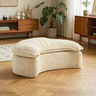 Lazy Sofa Footrest Standalone, Comfortable and Stylish Relaxation Solution for Modern Living Spaces