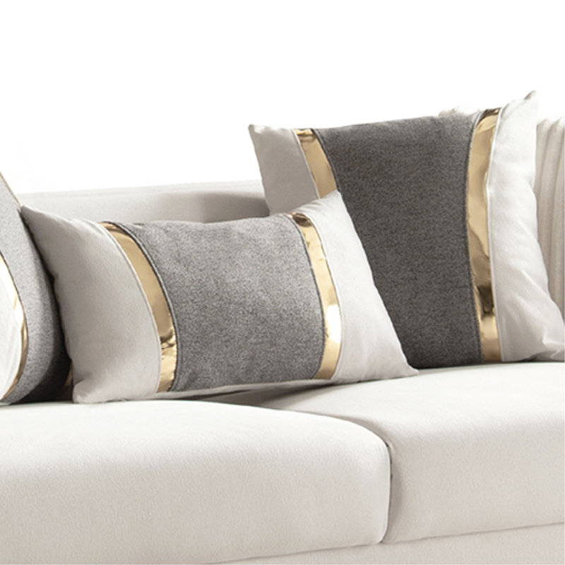 Canapé en tissu Contessa, Beige Fabric