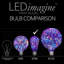 Base d’ampoule st64 à del non-dimm à del 25 watts, e26/moyenne (standard)