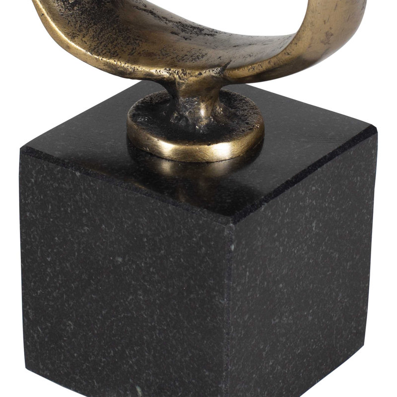  Loopform Brass Ring Sculpture