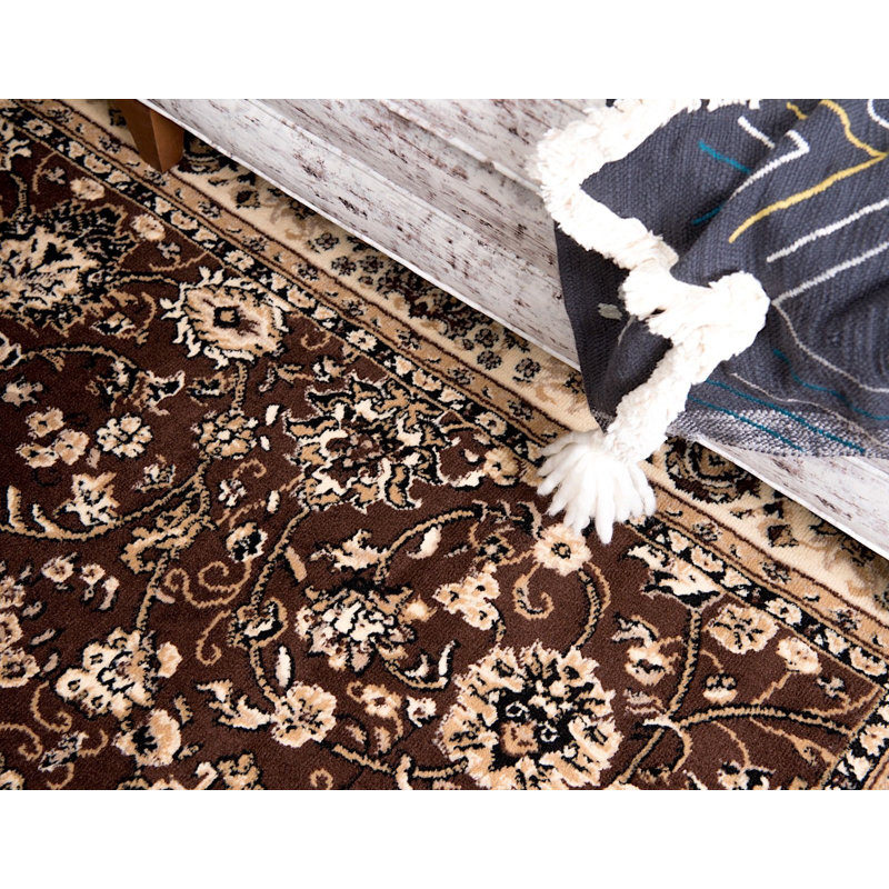 Zayandeh Oriental Indoor Rug, Rectangle 9'10" x 13'