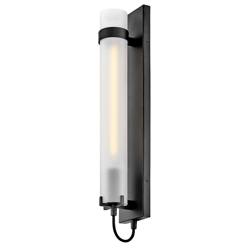 Hinkley Ryden Tall Sconce, Black