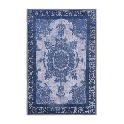 Tapis bleu Romainville