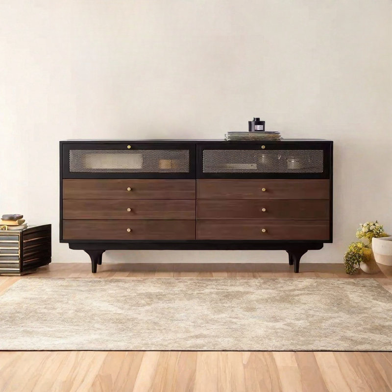 Simple retro storage sideboard cabinet
