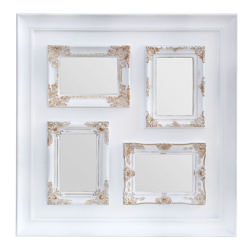 Picture Frame, White / Gold