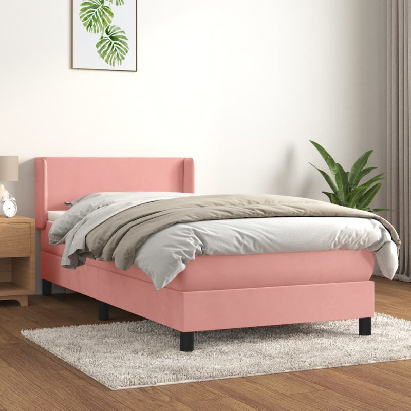 Luanni Bed, Pink, 100 x 200 cm
