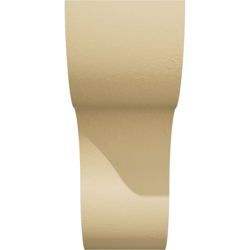 Carmel Signature Urethane Rafter Tail, Primed Tan, 10" H x 36" W x 4" D