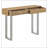 Harmony Natural and Silver 2-Drawer Console Table