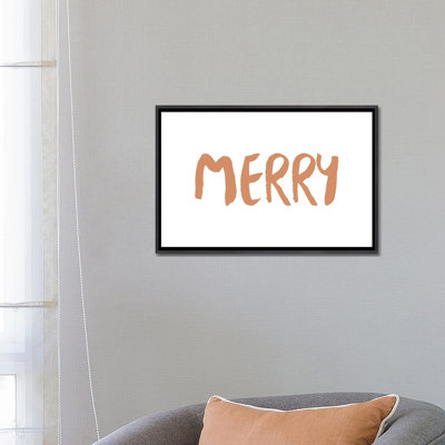 « Merry » par Orara studio-impression d’art textuel